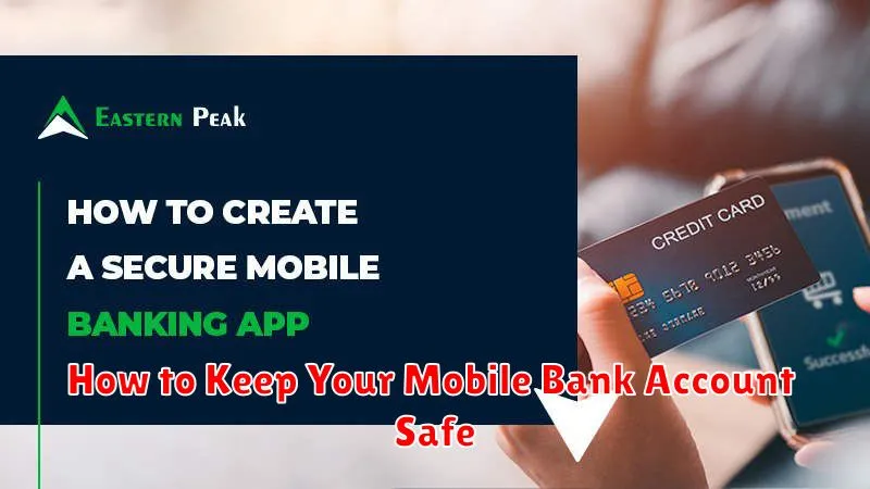 How to Keep Your Mobile Bank Account Safe